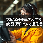 太原家装业三类人才紧缺 资深设计人才最吃香（图1）