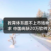 教育体系跟不上市场需求 中国尚缺20万软件人才（图4）