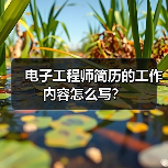 电子工程师简历的工作内容怎么写？（图4）