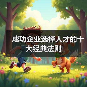 成功企业选择人才的十大经典法则（图4）