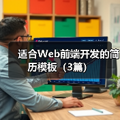 适合Web前端开发的简历模板(3篇)(图2) 适合Web前端开发的简历模板(3篇)(图2)