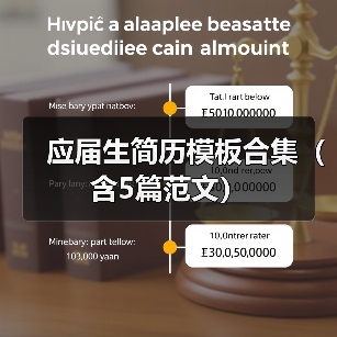 应届生简历模板合集（含5篇范文）（图1）