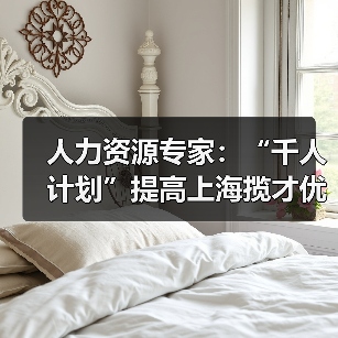 人力资源专家：“千人计划”提高上海揽才优势（图3）