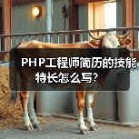 PHP工程师简历的技能特长怎么写？（图1）