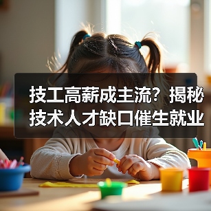 技工高薪成主流？揭秘技术人才缺口催生就业新趋势（图4）