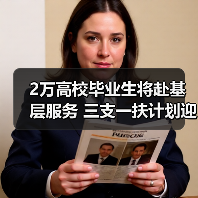 2万高校毕业生将赴基层服务 三支一扶计划迎来新部署（图3）