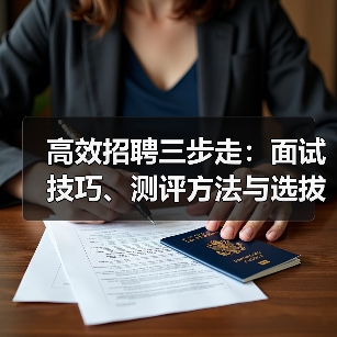 高效招聘三步走：面试技巧、测评方法与选拔策略全解析（图3）