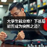 大学生就业难？下基层能否成为突围之道？（图3）