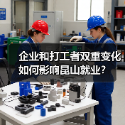 企业和打工者双重变化如何影响昆山就业？（图4）