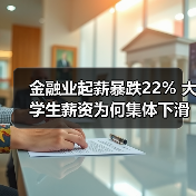 金融业起薪暴跌22% 大学生薪资为何集体下滑？（图2）