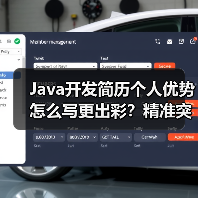 Java开发简历个人优势怎么写更出彩？精准突出核心竞争力（图4）