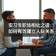 实习生职场相处之道:如何有效建立人际关系(图1) 实习生职场相处之道:如何有效建立人际关系(图1)