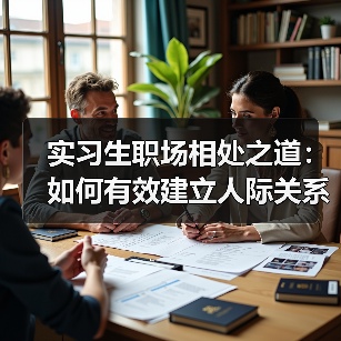 实习生职场相处之道:如何有效建立人际关系(图2) 实习生职场相处之道:如何有效建立人际关系(图2)