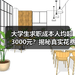 大学生求职成本人均超3000元？揭秘真实花费（图1）