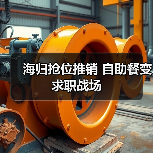 海归抢位推销 自助餐变求职战场（图1）