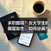 求职困境?女大学生转做服务生,如何逆袭?(图1) 求职困境?女大学生转做服务生,如何逆袭?(图1)