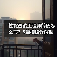性能测试工程师简历怎么写？3篇模板详解助你提升竞争力（图2）