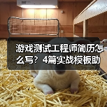 游戏测试工程师简历怎么写？4篇实战模板助你脱颖而出（图3）