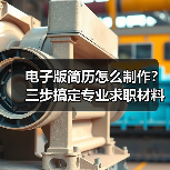 电子版简历怎么制作？三步搞定专业求职材料（图1）