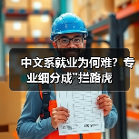 中文系就业为何难？专业细分成