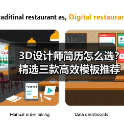 3D设计师简历怎么选？精选三款高效模板推荐（图1）