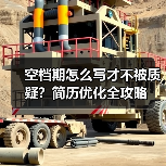 空档期怎么写才不被质疑？简历优化全攻略（图2）
