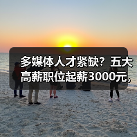 多媒体人才紧缺？五大高薪职位起薪3000元，你适合哪个？（图2）