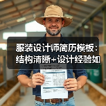 服装设计师简历模板：结构清晰+设计经验如何突出？（图3）