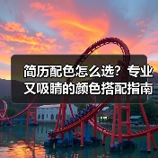 简历配色怎么选？专业又吸睛的颜色搭配指南（图4）