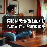 网络新闻为何成主流却难觅记者?背后原因令人深思(图1) 网络新闻为何成主流却难觅记者?背后原因令人深思(图1)