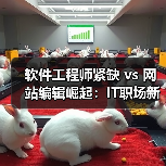 软件工程师紧缺 vs 网站编辑崛起：IT职场新趋势谁主沉浮？（图4）