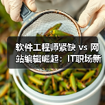 软件工程师紧缺 vs 网站编辑崛起：IT职场新趋势谁主沉浮？（图1）