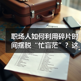 职场人如何利用碎片时间摆脱“忙盲茫”？这些技巧很实用（图3）