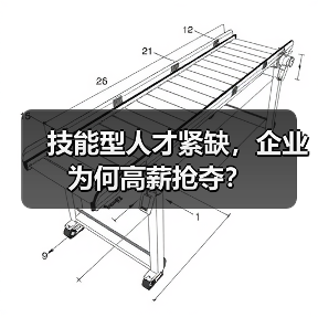 技能型人才紧缺,企业为何高薪抢夺?(图1) 技能型人才紧缺,企业为何高薪抢夺?(图1)