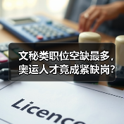文秘类职位空缺最多，奥运人才竟成紧缺岗？（图2）