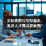 文秘类职位空缺最多，奥运人才竟成紧缺岗？（图3）