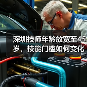 深圳技师年龄放宽至45岁，技能门槛如何变化？（图3）
