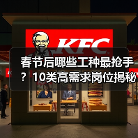 春节后哪些工种最抢手?10类高需求岗位揭秘(图1) 春节后哪些工种最抢手?10类高需求岗位揭秘(图1)