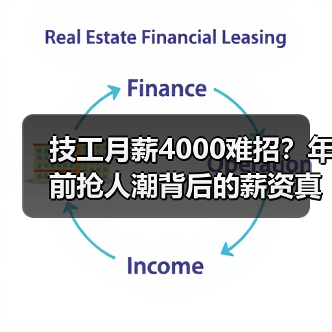 技工月薪4000难招？年前抢人潮背后的薪资真相（图1）