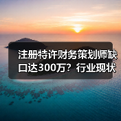 注册特许财务策划师缺口达300万？行业现状究竟如何？（图3）