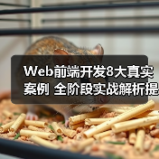 Web前端开发8大真实案例 全阶段实战解析提升求职竞争力（图3）