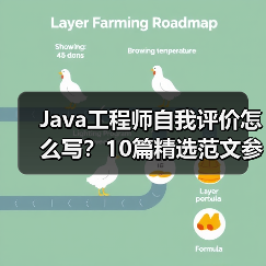 Java工程师自我评价怎么写？10篇精选范文参考（图1）