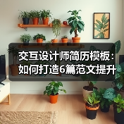交互设计师简历模板：如何打造6篇范文提升面试成功率（图1）