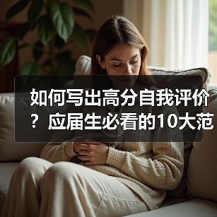 如何写出高分自我评价？应届生必看的10大范文推荐（图2）