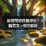 如何写好自我评价？20篇范文+技巧解析（图2）