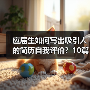 应届生如何写出吸引人的简历自我评价？10篇范文参考（图1）
