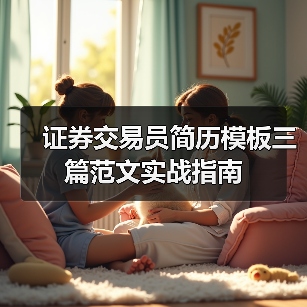 证券交易员简历模板三篇范文实战指南（图3）