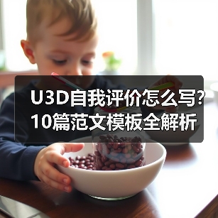U3D自我评价怎么写？10篇范文模板全解析（图2）
