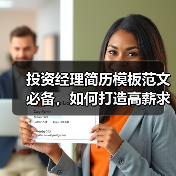 投资经理简历模板范文必备，如何打造高薪求职竞争力？（图2）