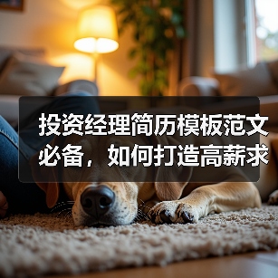 投资经理简历模板范文必备，如何打造高薪求职竞争力？（图3）
